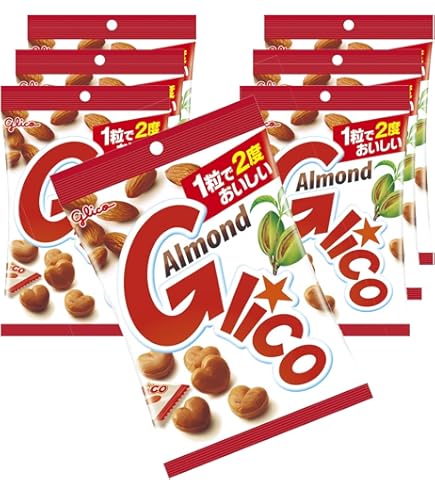 Amazon.co.jp: グリコ 8粒入り×10箱 江崎グリコ キャラメル おまけ付き